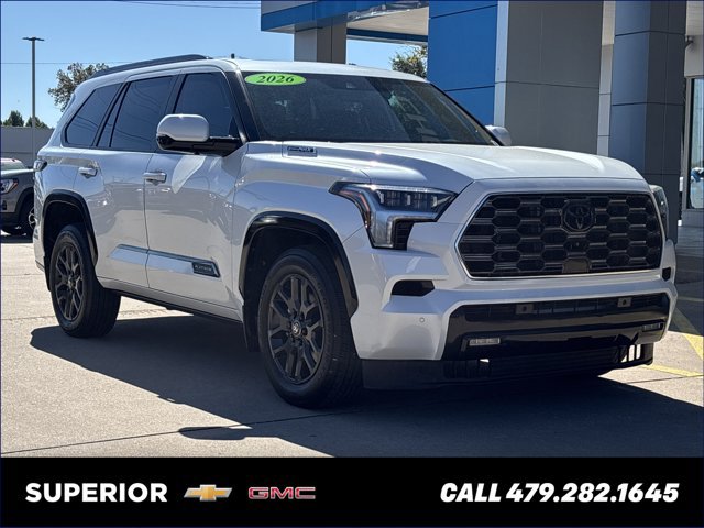 Used 2026 Toyota Sequoia Platinum AWD/4WD image 1