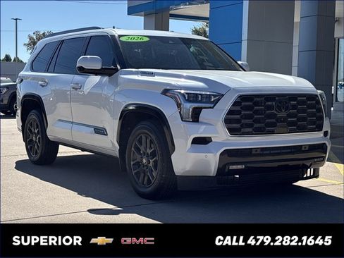 Used 2026 Toyota Sequoia Platinum AWD/4WD image 1
