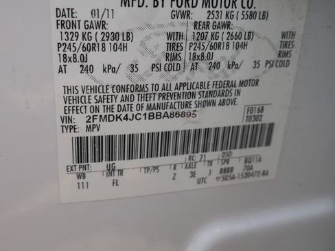 Used 2011 Ford Edge SEL AWD/4WD image 23