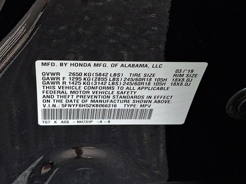 Used 2019 Honda Pilot EX-L image 26