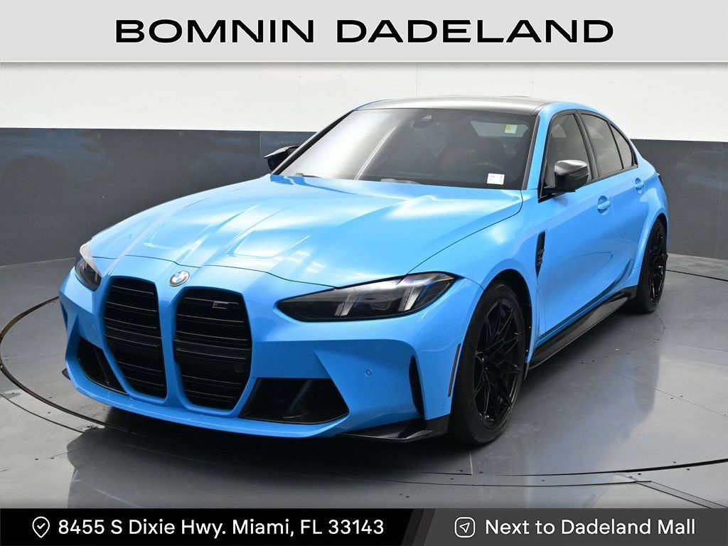 Used 2025 BMW M3 Competition w/ M Carbon Exterior Package RWD image 1