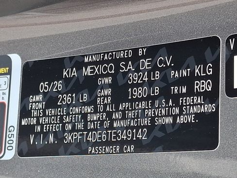 New 2026 Kia K4 FWD image 19