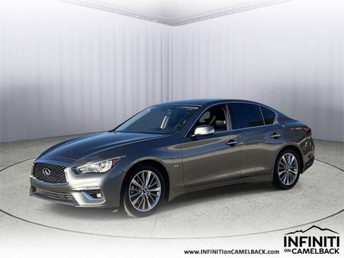 Used 2018 INFINITI Q50 Luxe w/ Cargo Package (L95) image 34