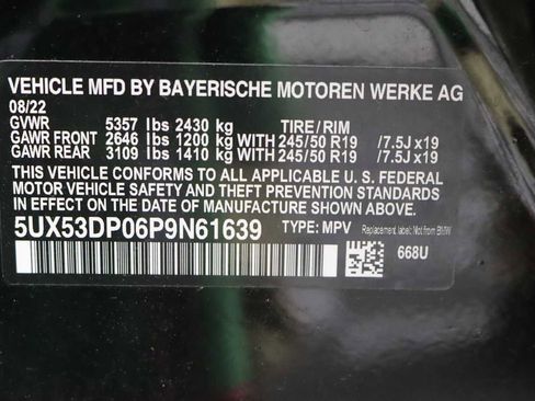 Used 2023 BMW X3 xDrive30i w/ Premium Package image 27