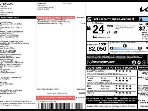 Used 2020 Kia Stinger GT-Line image 49