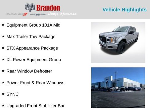 Used 2020 Ford F150 XL w/ Equipment Group 101A Mid AWD/4WD image 2