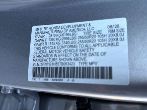 New 2026 Honda Pilot Elite image 38