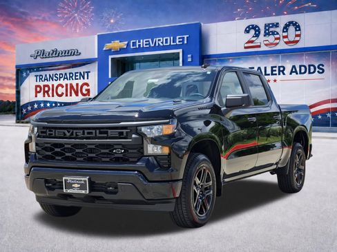 New 2026 Chevrolet Silverado 1500 Custom w/ LPO, Dark Essentials Package RWD image 2