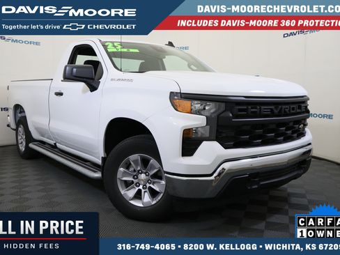 Used 2025 Chevrolet Silverado 1500 W/T RWD image 1