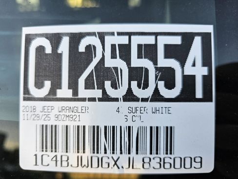 Used 2018 Jeep Wrangler Unlimited Sport S image 12