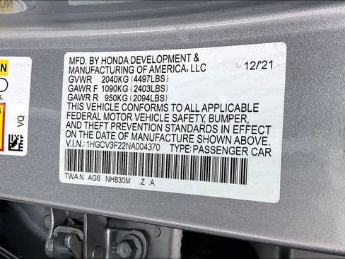 Used 2022 Honda Accord Sport image 35