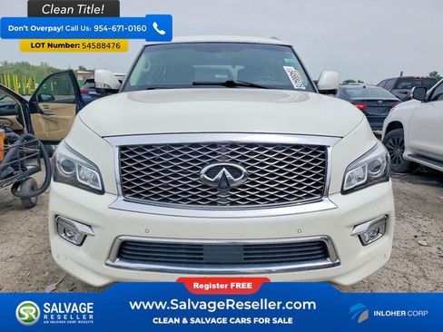 Used 2015 INFINITI QX80 4WD w/ 22" Wheel Package image 7