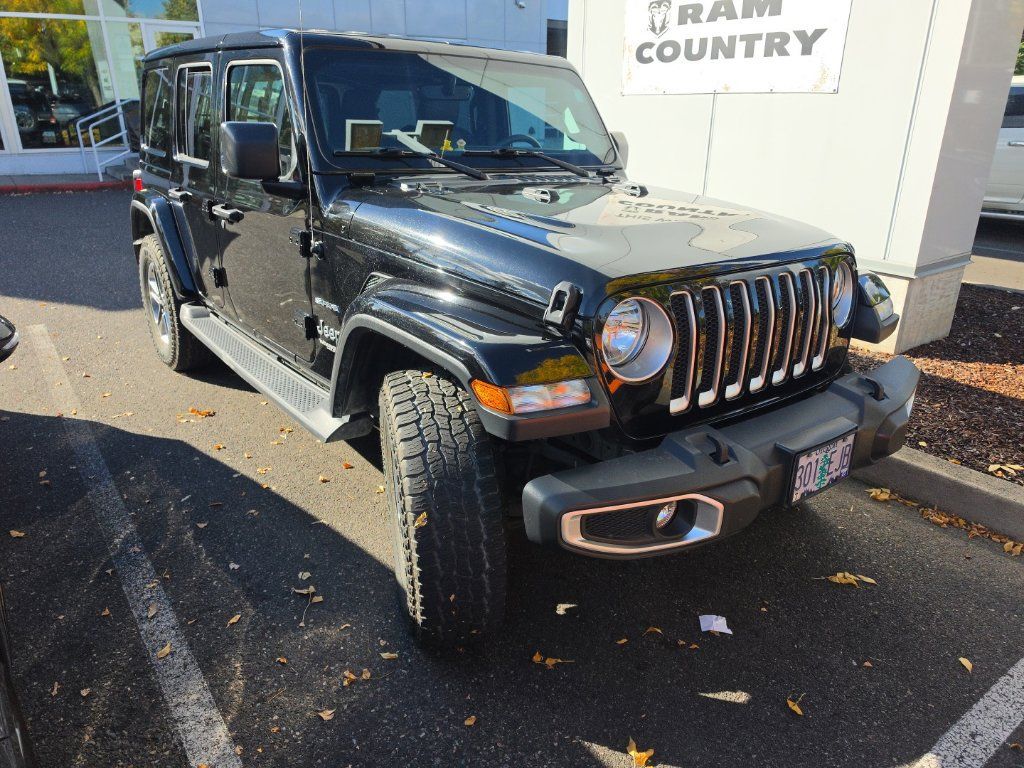 Used 2018 Jeep Wrangler Unlimited Sahara AWD/4WD image 1