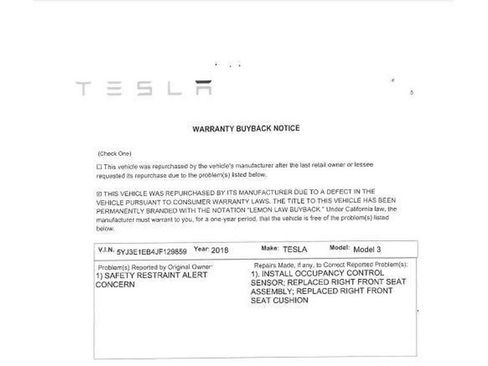 Used 2018 Tesla Model 3 Long Range AWD/4WD image 3