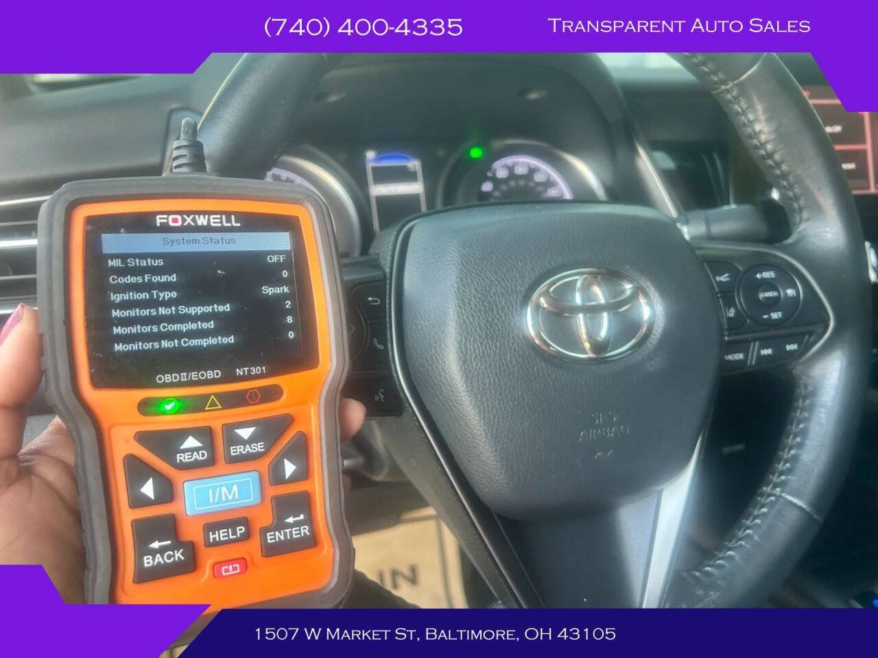 Used 2023 Toyota Camry SE FWD image 18