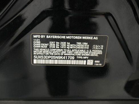 Used 2022 BMW X3 xDrive30i w/ Convenience Package AWD/4WD image 18