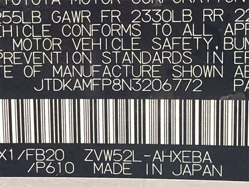 Used 2022 Toyota Prius Prime LE image 32