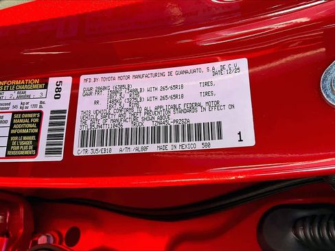 New 2026 Toyota Tacoma Limited image 22