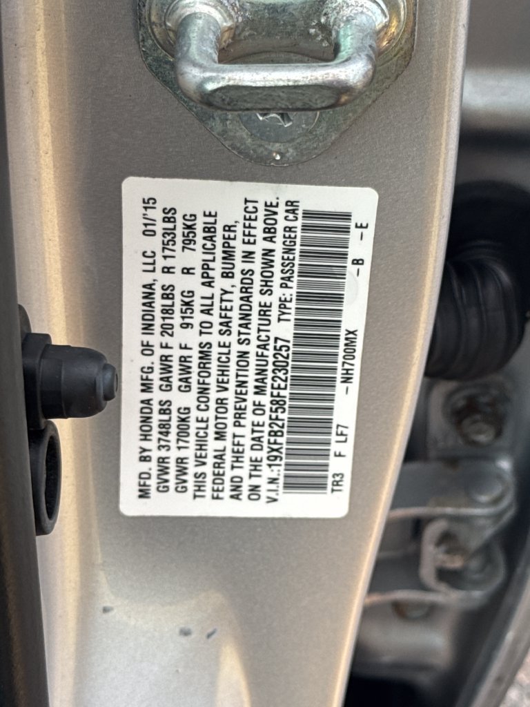 Used 2015 Honda Civic LX image 43