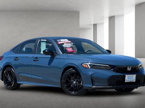 Certified 2025 Honda Civic FWD Hybrid Sedan image 1
