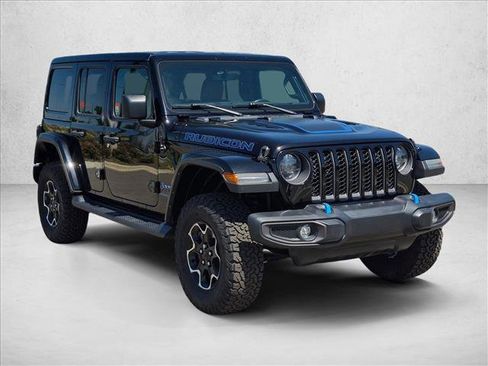 Used 2023 Jeep Wrangler Unlimited Rubicon 4xe w/ Safety Group AWD/4WD image 3