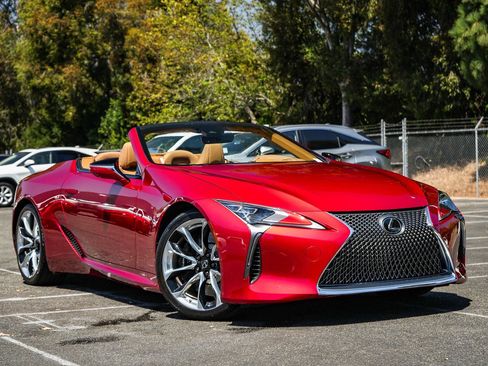 Used 2021 Lexus LC 500 Convertible w/ Touring Package RWD image 4