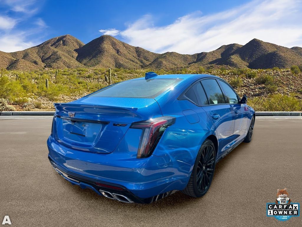 Used 2025 Cadillac CT5 V w/ LPO, ONYX Package RWD image 4