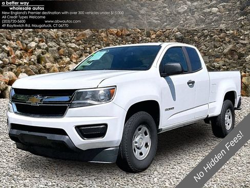 Used 2019 Chevrolet Colorado W/T w/ WT Convenience Package RWD image 1