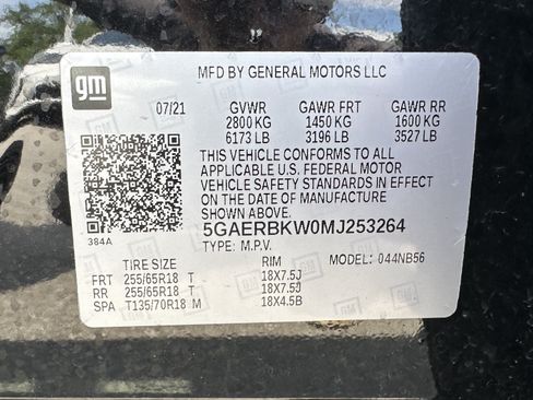 Used 2021 Buick Enclave Essence w/ Sound and Sites Package FWD image 35