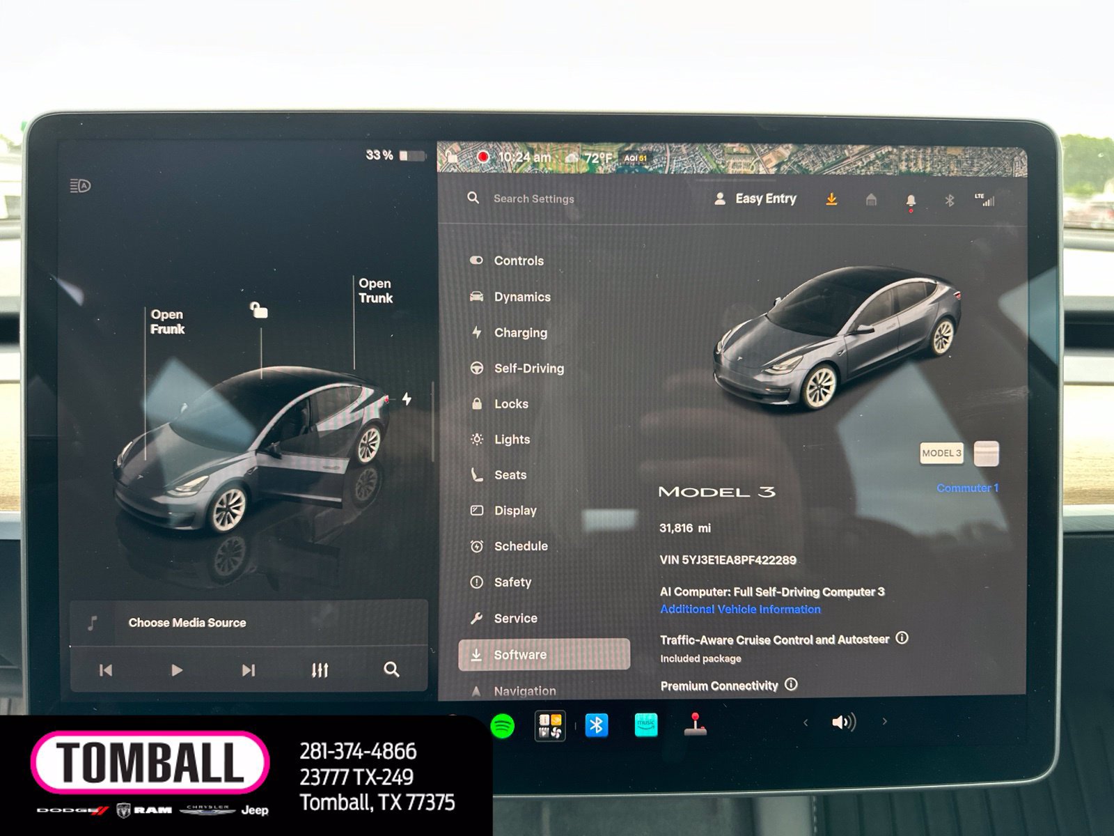 Used 2023 Tesla Model 3 Standard Range RWD image 9