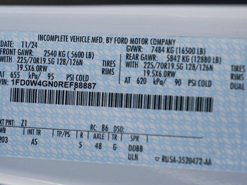 Used 2024 Ford F450 XL w/ XL Chrome Package RWD image 50