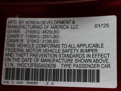 Used 2025 Honda Accord Sport image 30