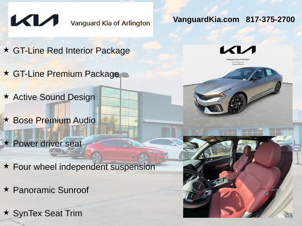 New 2026 Kia K5 GT-Line w/ GT-Line Premium Package FWD image 6