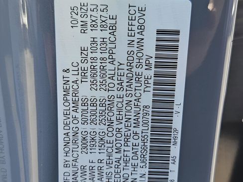 New 2026 Honda CR-V Sport image 35