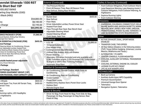 New 2025 Chevrolet Silverado 1500 RST w/ Convenience Package II image 30