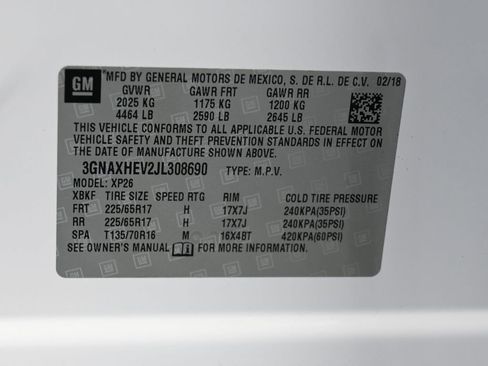 Used 2018 Chevrolet Equinox LS image 17