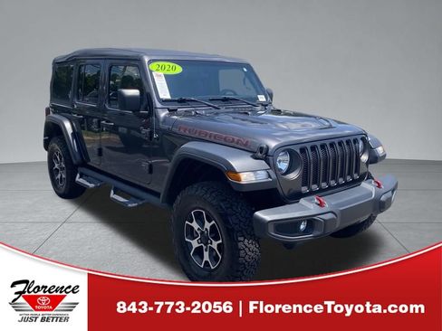 Used 2020 Jeep Wrangler Unlimited Rubicon w/ Cold Weather Group AWD/4WD image 1