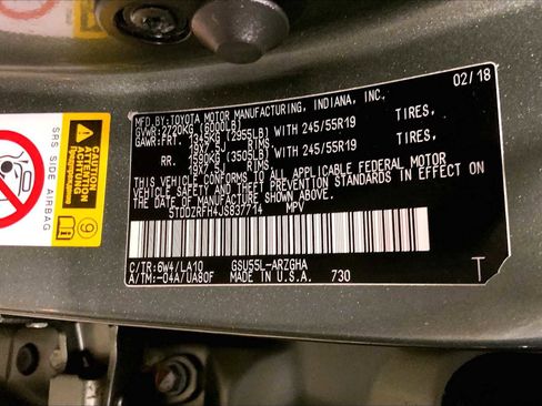 Used 2018 Toyota Highlander Limited Platinum w/ Carpet Mat Package (TMS) image 35