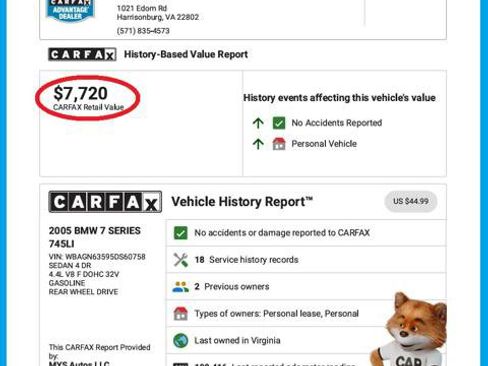 Used 2005 BMW 745Li image 25