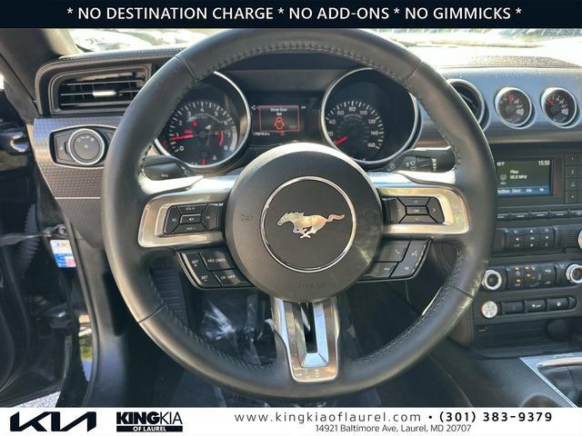 Used 2018 Ford Mustang Convertible w/ Ecoboost Performance Package RWD image 8