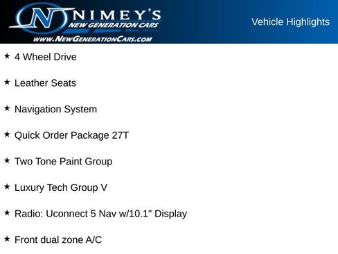 Used 2023 Jeep Grand Cherokee Summit w/ Luxury Tech Group V AWD/4WD image 10