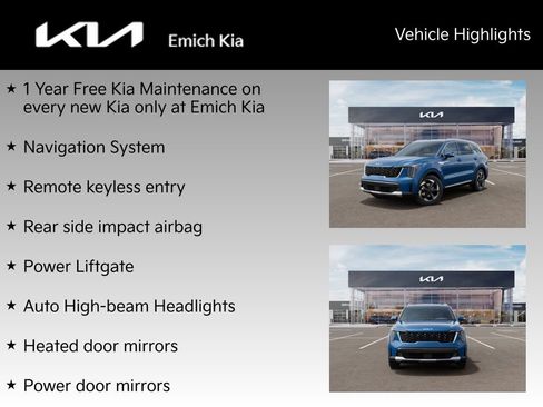 New 2026 Kia Sorento EX AWD/4WD image 2