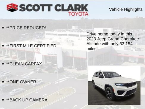 Used 2023 Jeep Grand Cherokee Altitude image 7