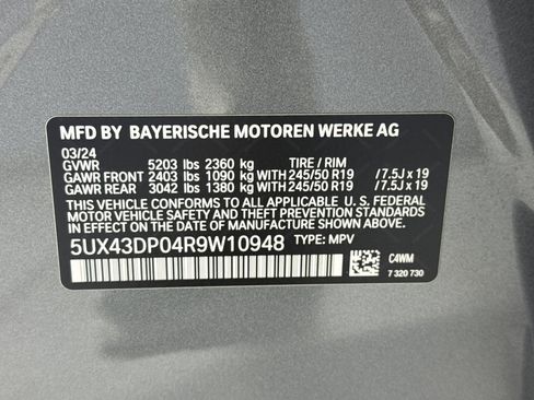Used 2024 BMW X3 sDrive30i w/ Convenience Package RWD image 27