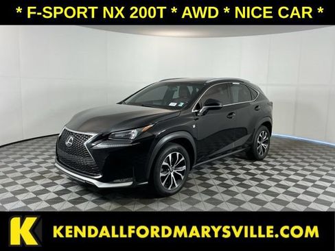 Used 2016 Lexus NX 200t F Sport w/ F Sport Premium Package AWD/4WD image 1