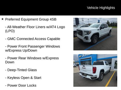 Used 2020 GMC Sierra 1500 AT4 w/ AT4 Premium Package AWD/4WD image 4
