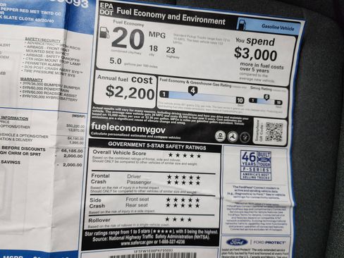 Used 2023 Ford F150 XLT w/ Equipment Group 302A High image 51