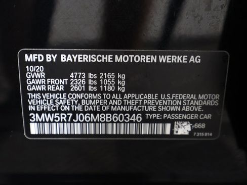 Used 2021 BMW 330i xDrive Sedan w/ Convenience Package AWD/4WD image 59