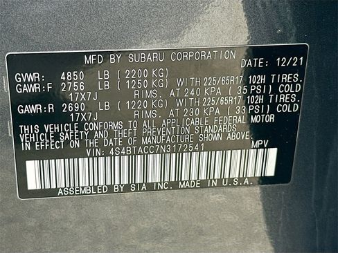 Used 2022 Subaru Outback Premium image 30