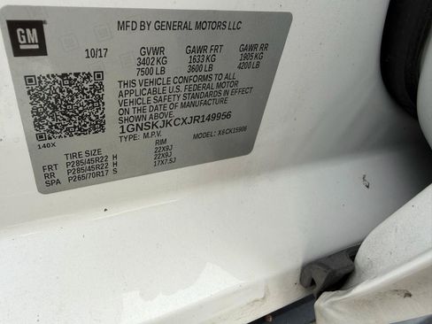Used 2018 Chevrolet Suburban Premier AWD/4WD image 18